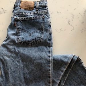 505 Vintage Orange label Levi’s 1980-90’s